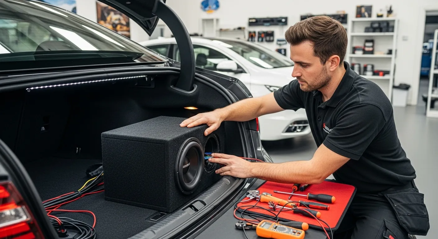 Custom car audio installation in Stroudsburg, PA